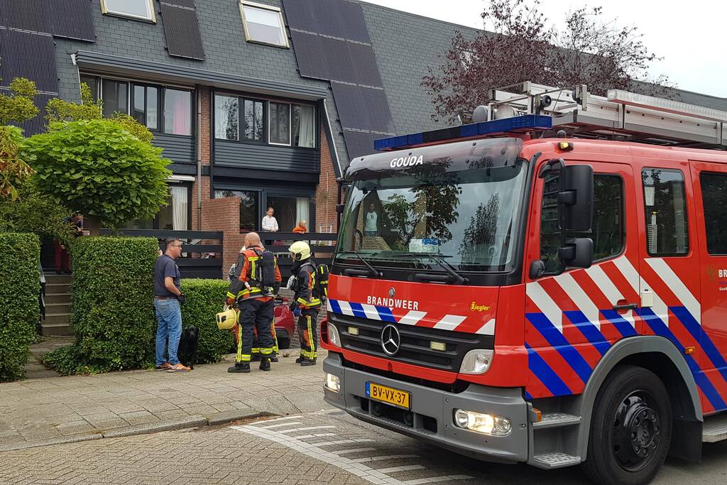 Brand in woning