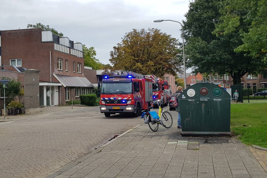 Brand in woning