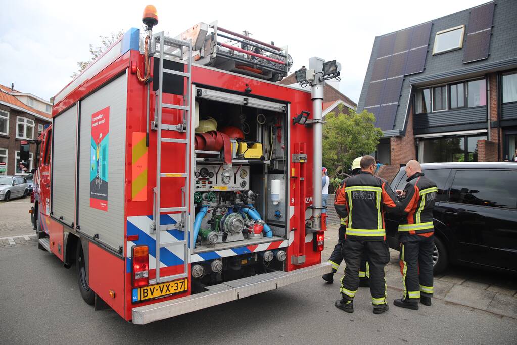 Brand in woning
