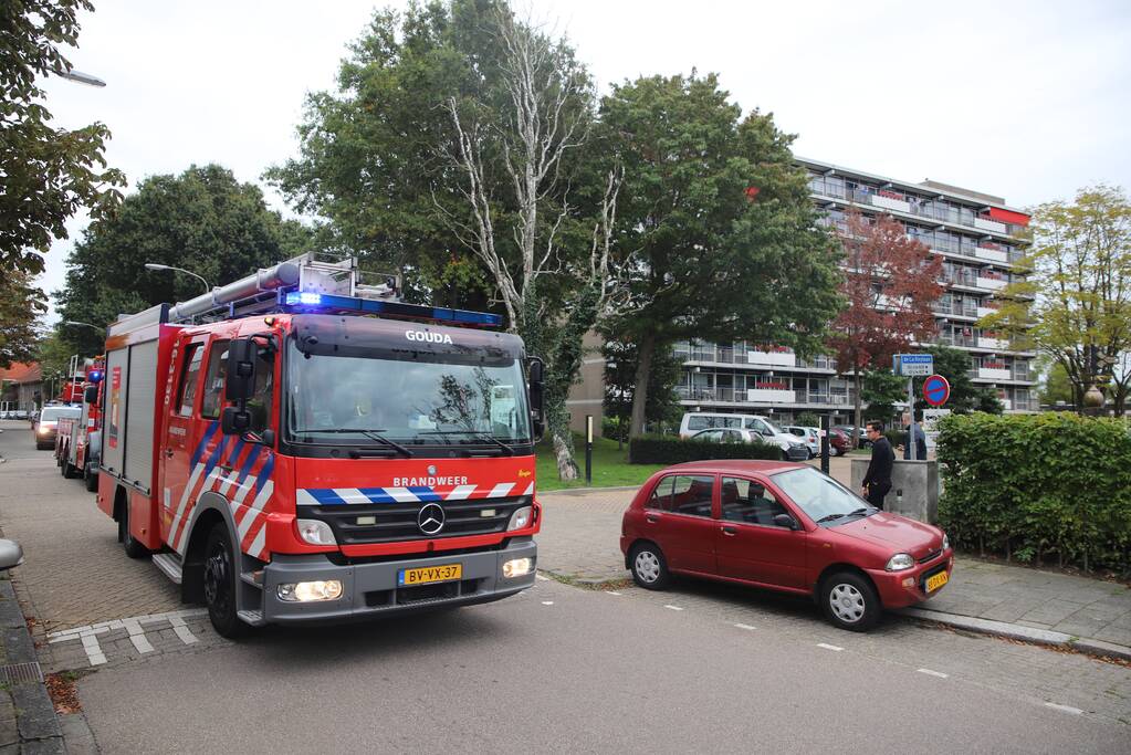 Brand in woning