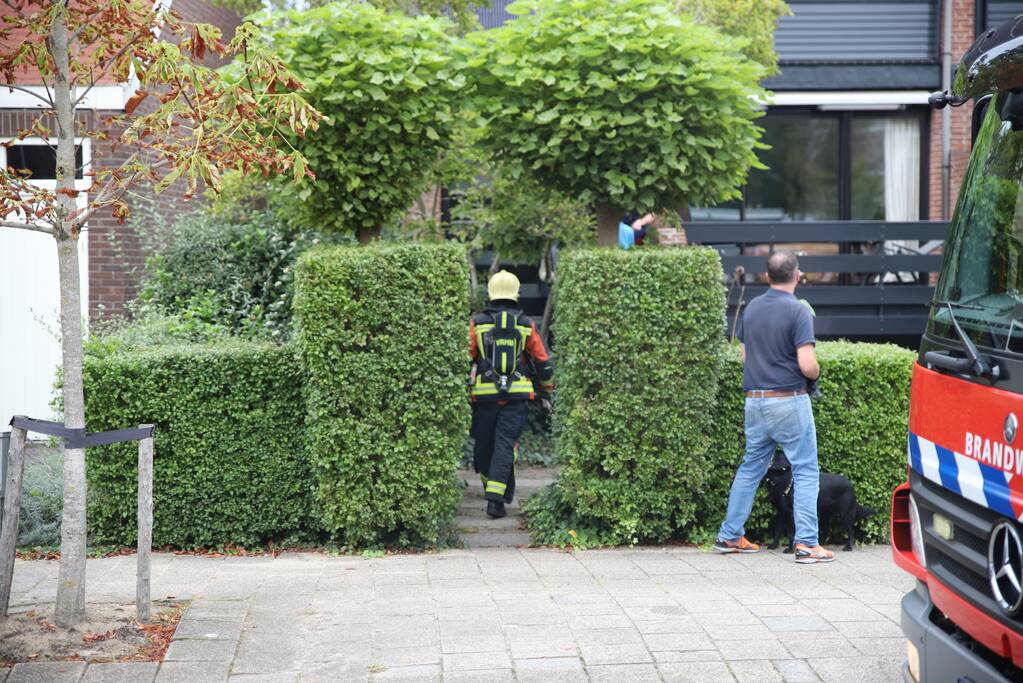 Brand in woning