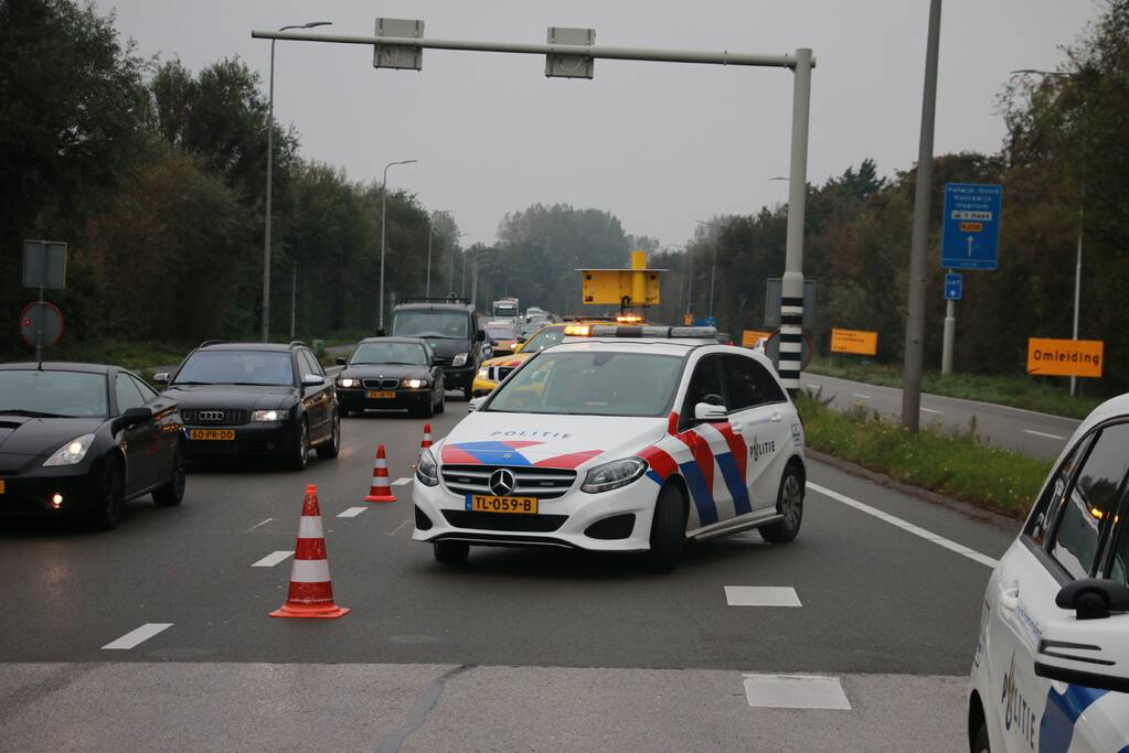 Boetes uitgedeeld bij verkeersongeval
