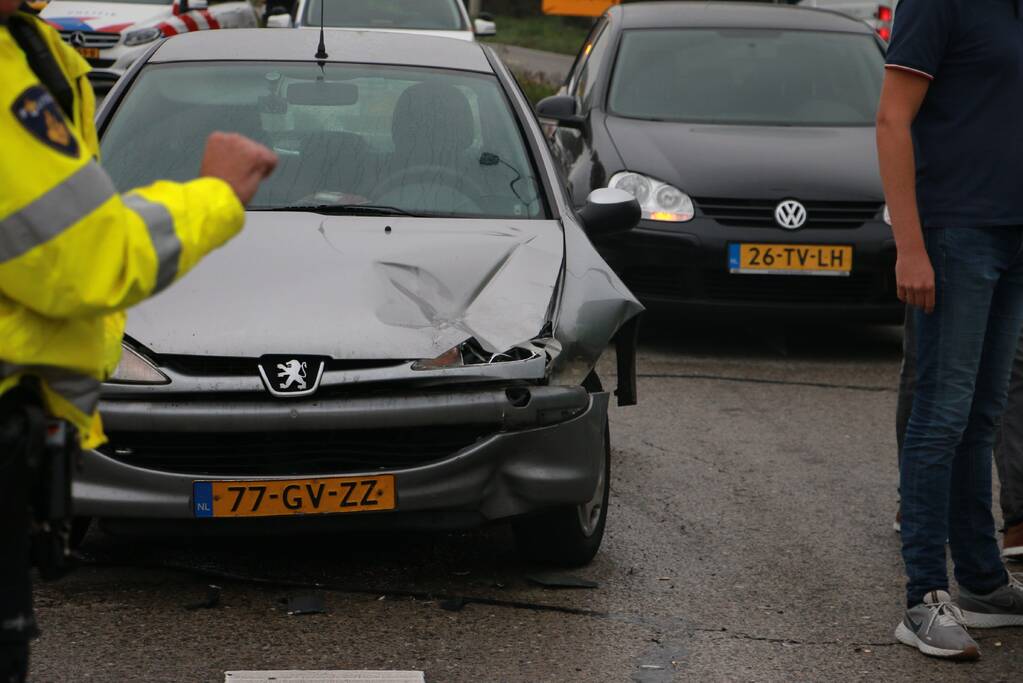 Boetes uitgedeeld bij verkeersongeval