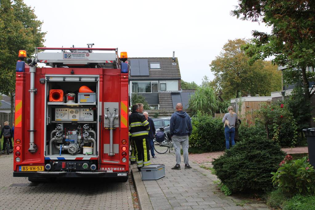 Schoorsteenbrand snel onder controle