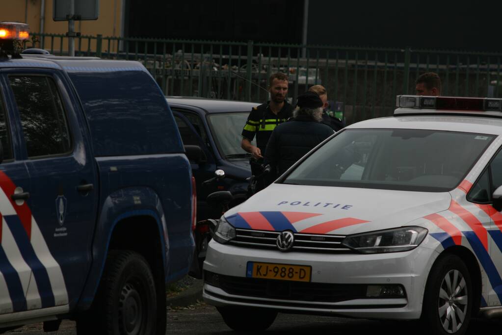 Fietser in botsing met personenauto