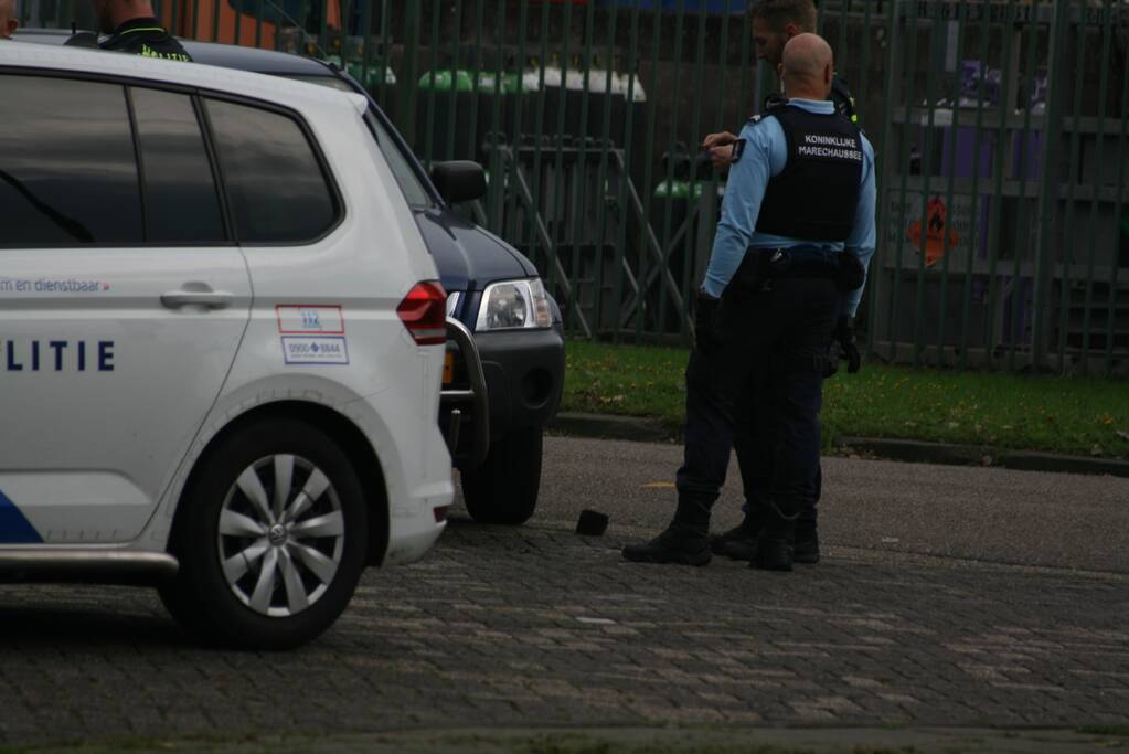 Fietser in botsing met personenauto
