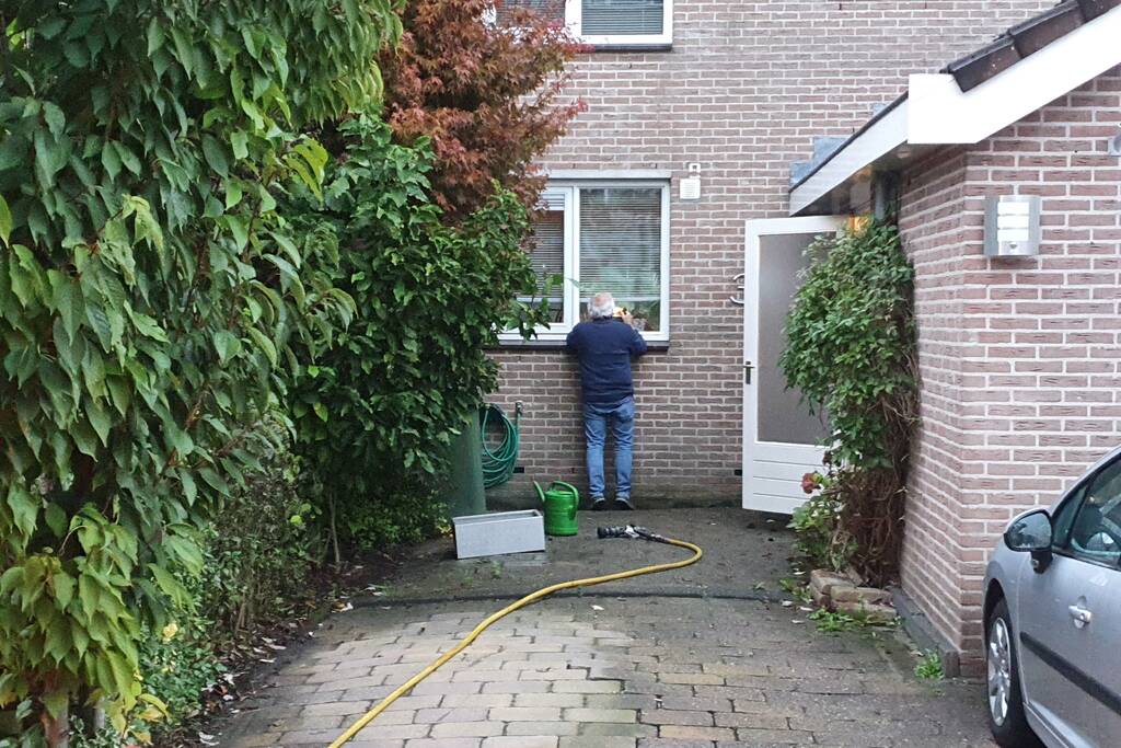 Brand in woning geblust