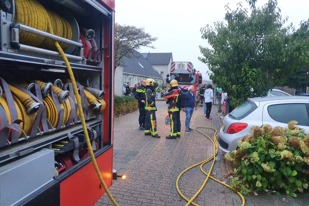 Brand in woning geblust