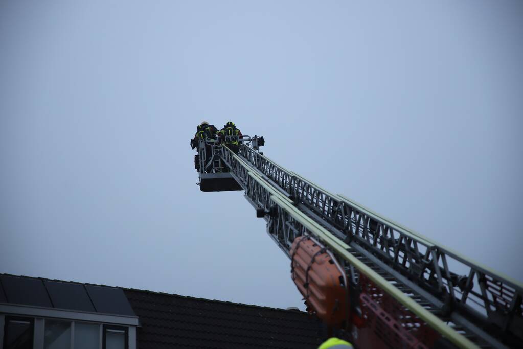 Brand in woning geblust