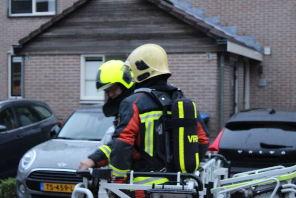 Brand in woning geblust
