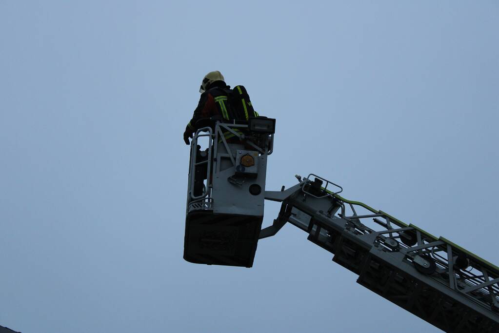 Brand in woning geblust