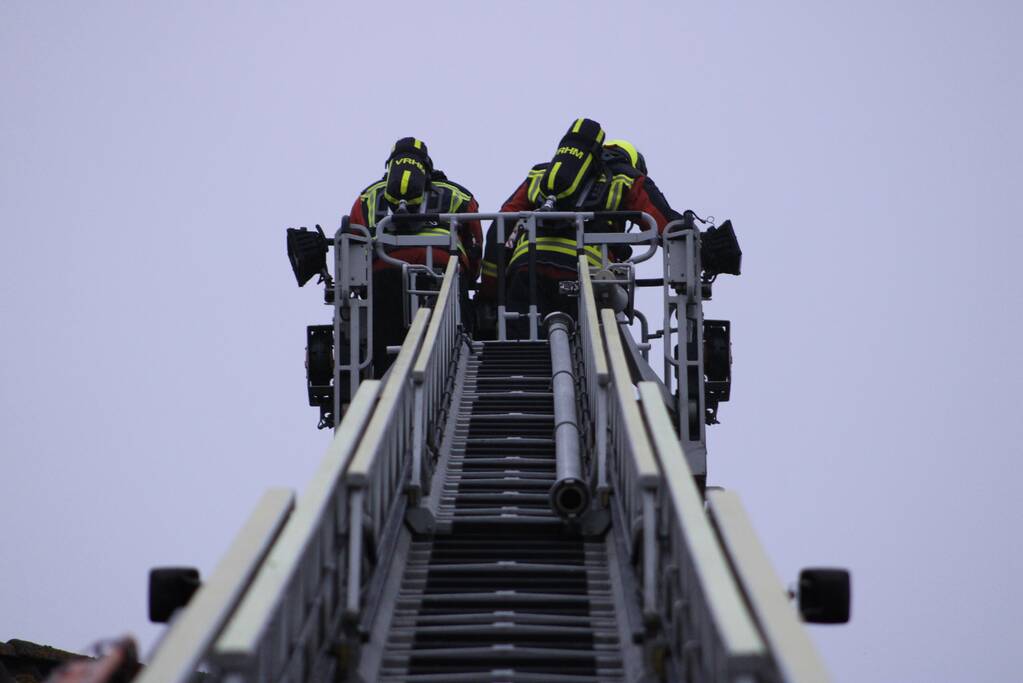 Brand in woning geblust