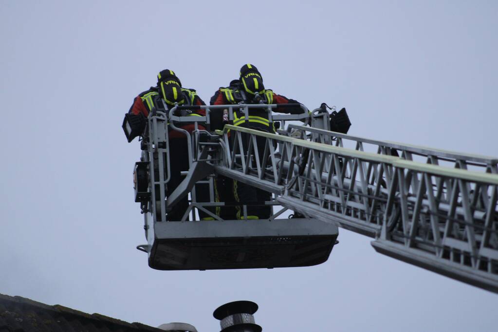 Brand in woning geblust