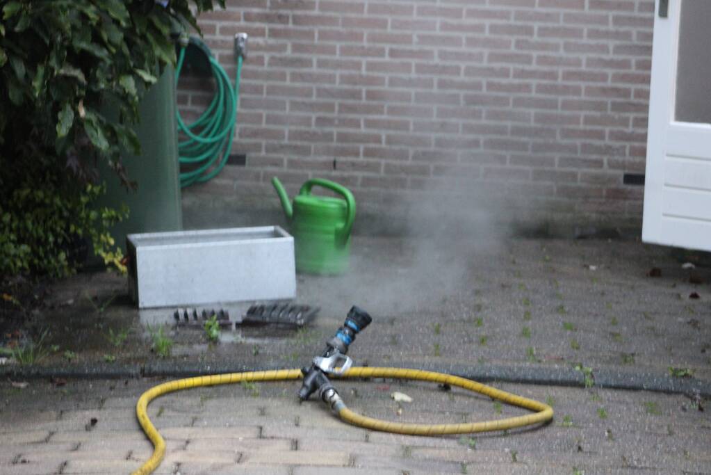 Brand in woning geblust