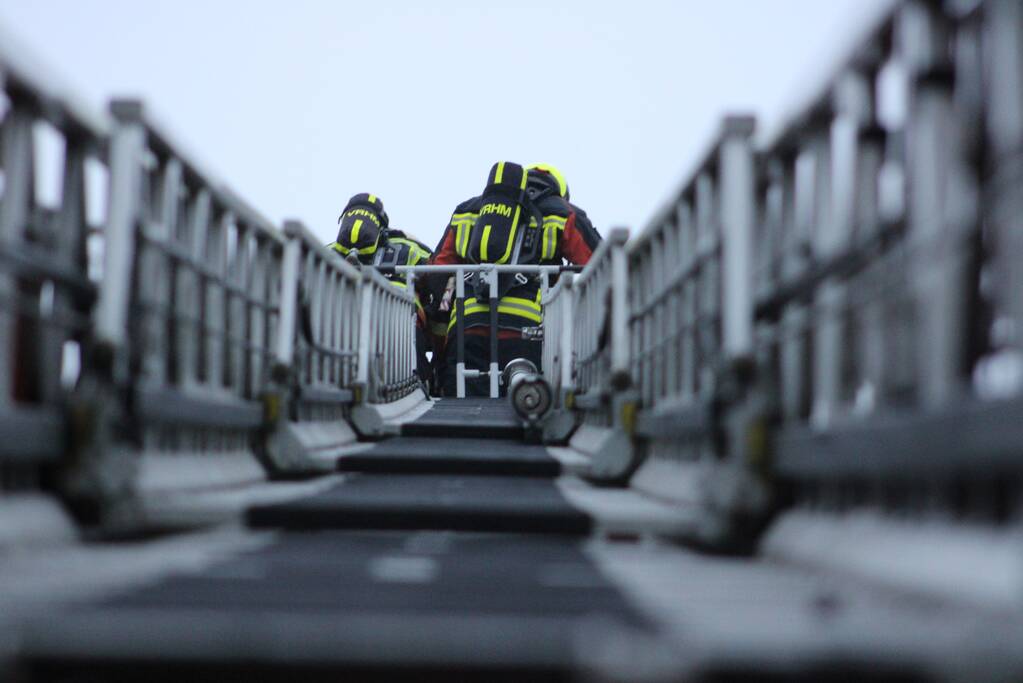 Brand in woning geblust