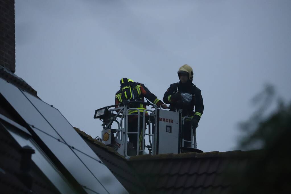 Brand in woning geblust