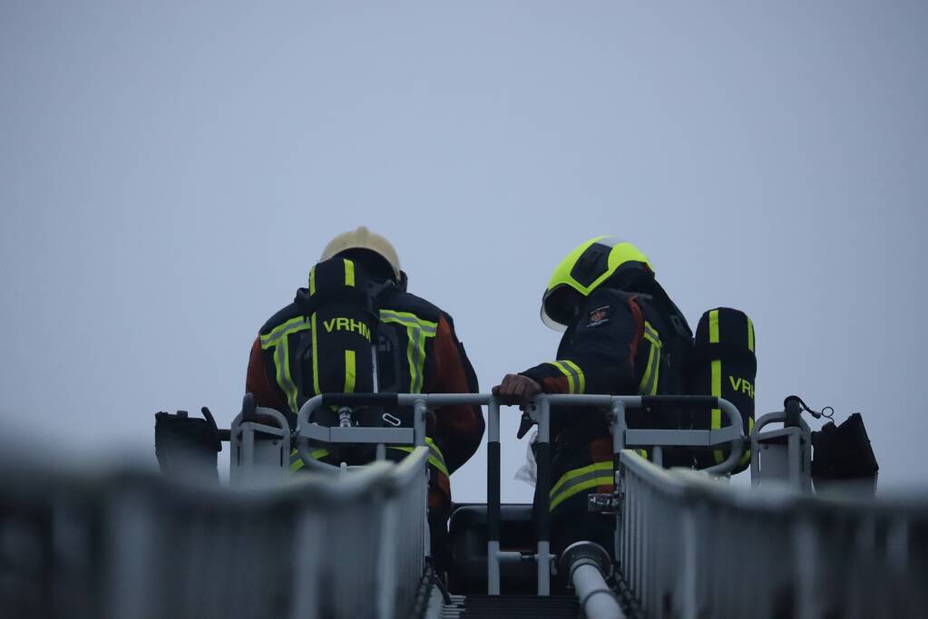 Brand in woning geblust