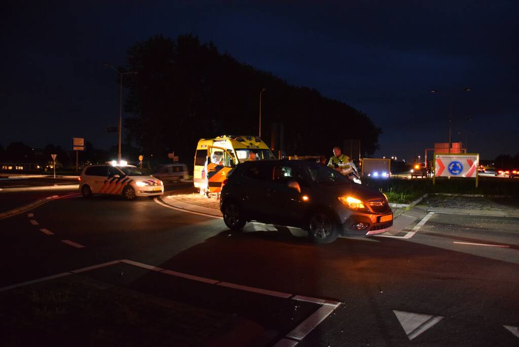 Gewonde bij kop-staartaanrijding