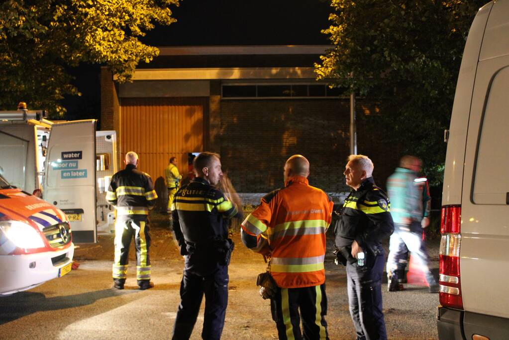 Hulpdiensten groots ingezet voor incident bij bouwbedrijf