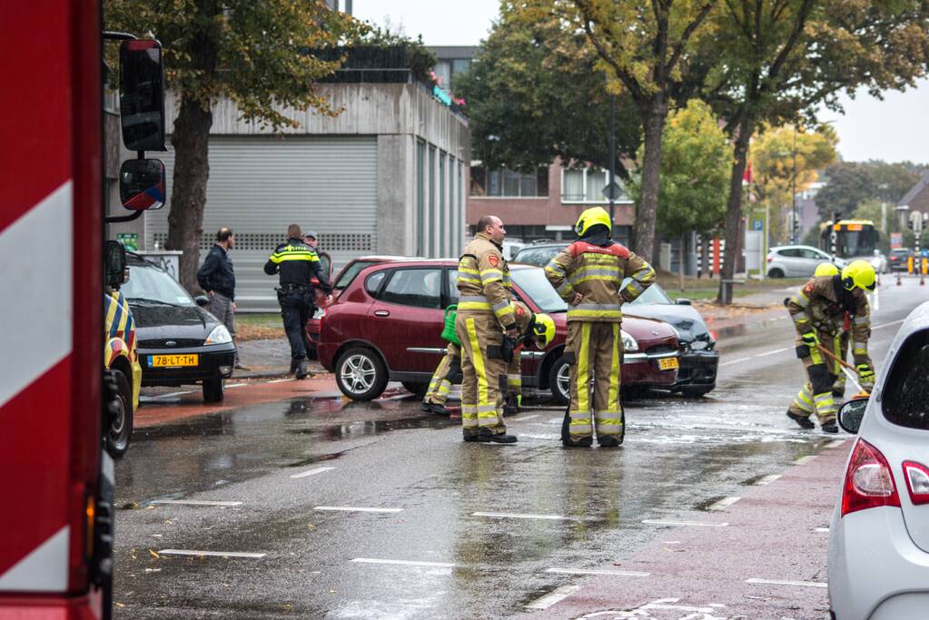 Persoon gewond bij verkeersongeval