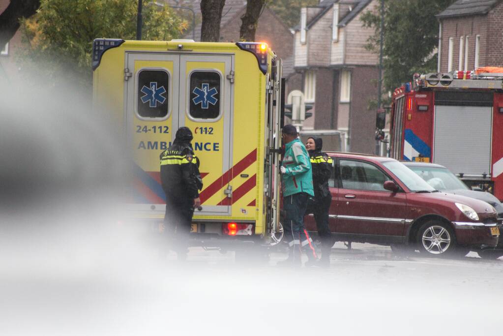 Persoon gewond bij verkeersongeval