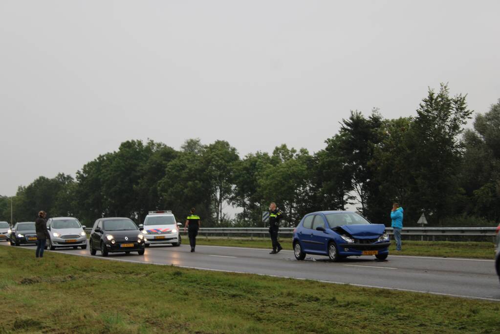 Schade bij kop-staartbotsing