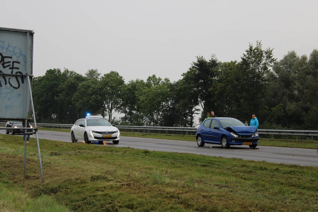 Schade bij kop-staartbotsing