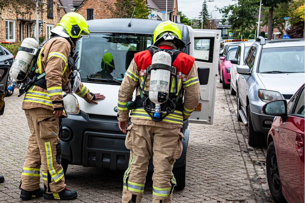 Rook uit 45-km voertuig