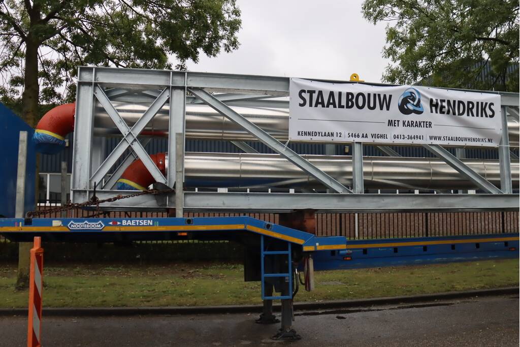 Grote hijsklus bij Mars fabriek