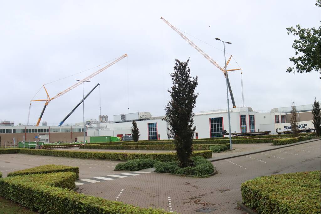 Grote hijsklus bij Mars fabriek