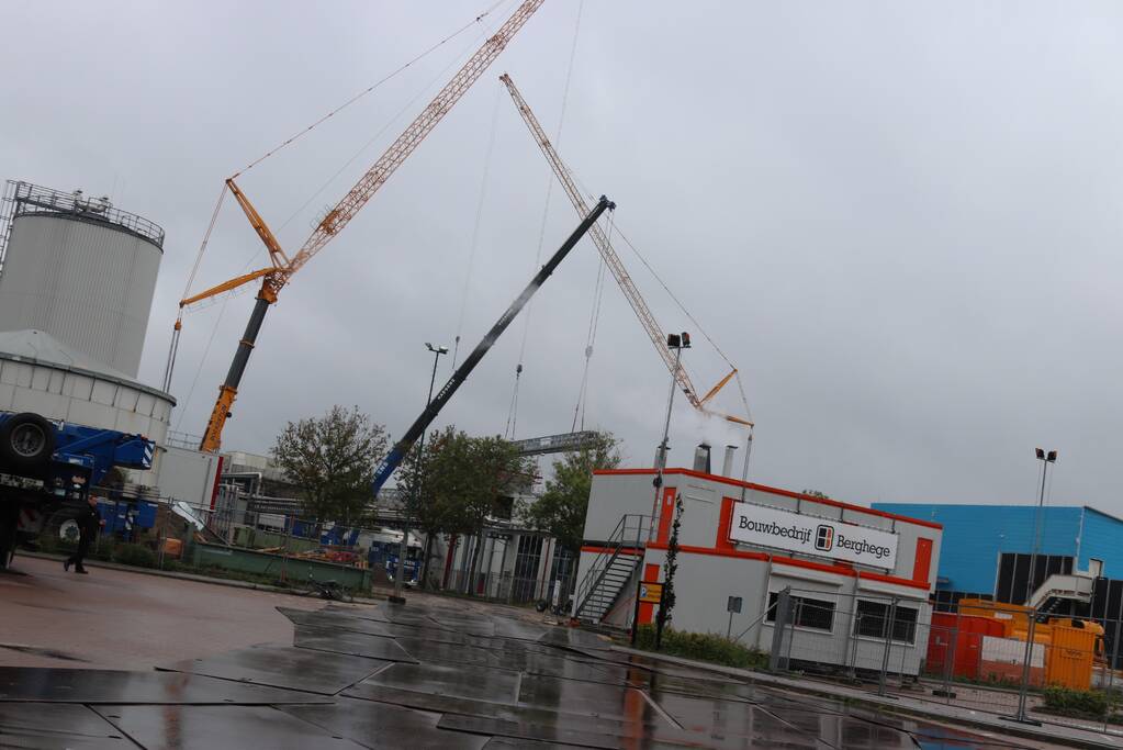 Grote hijsklus bij Mars fabriek