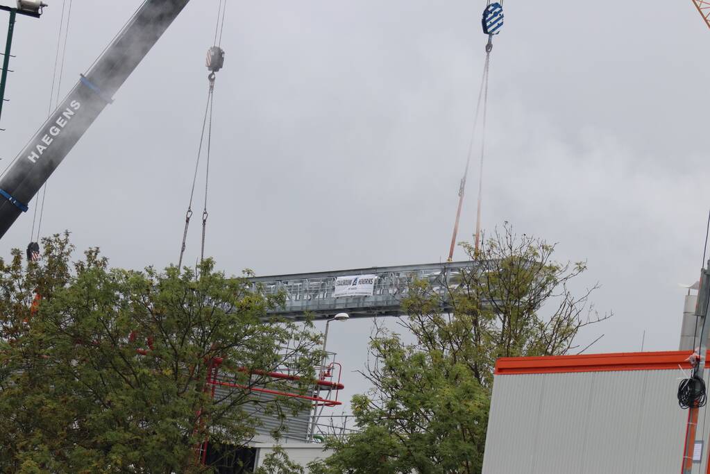 Grote hijsklus bij Mars fabriek