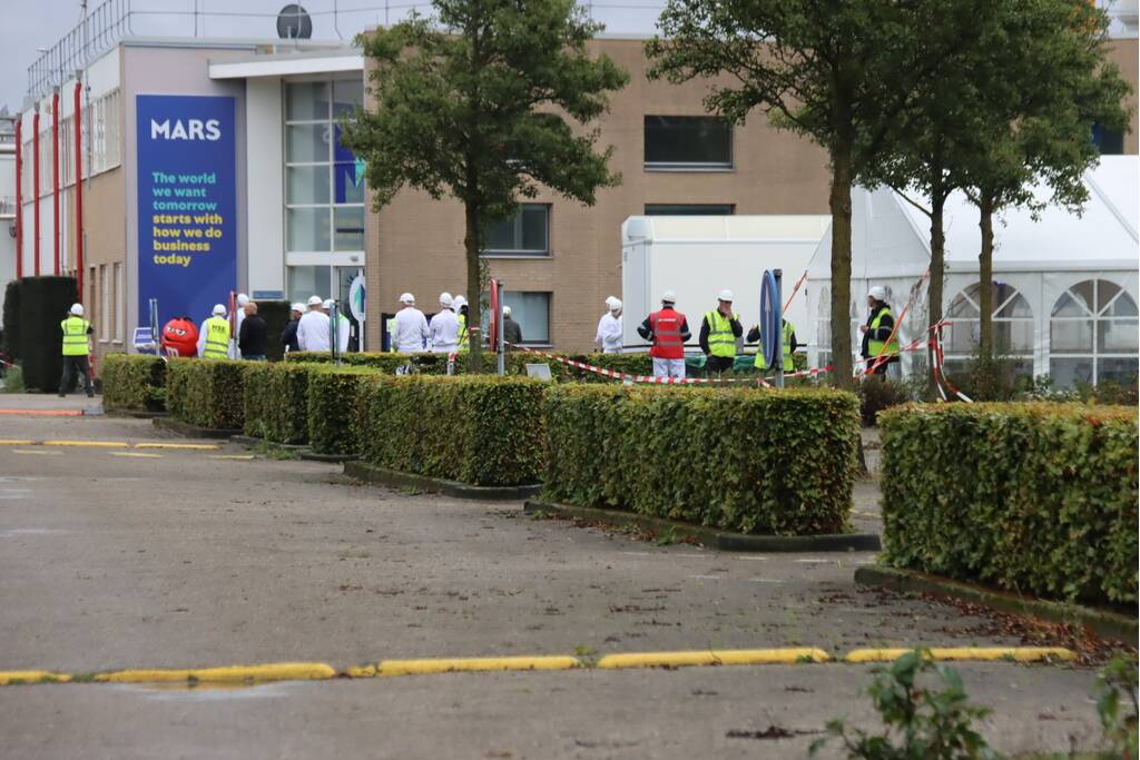 Grote hijsklus bij Mars fabriek