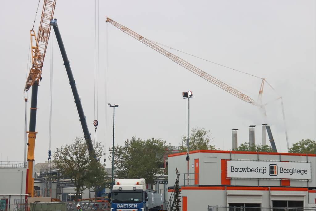 Grote hijsklus bij Mars fabriek