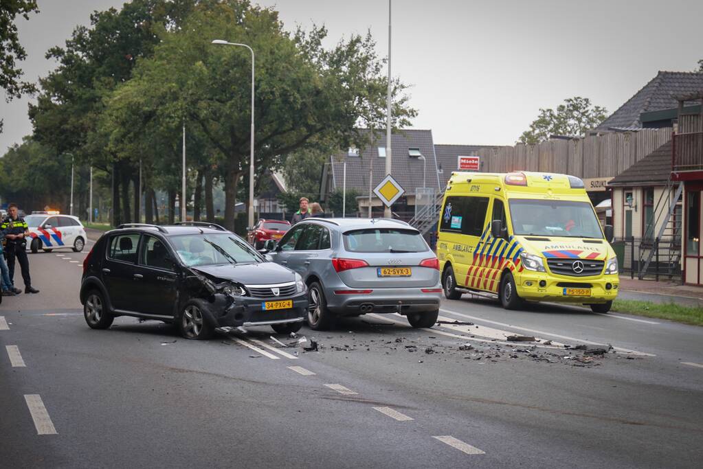 Meerdere gewonden bij aanrijding
