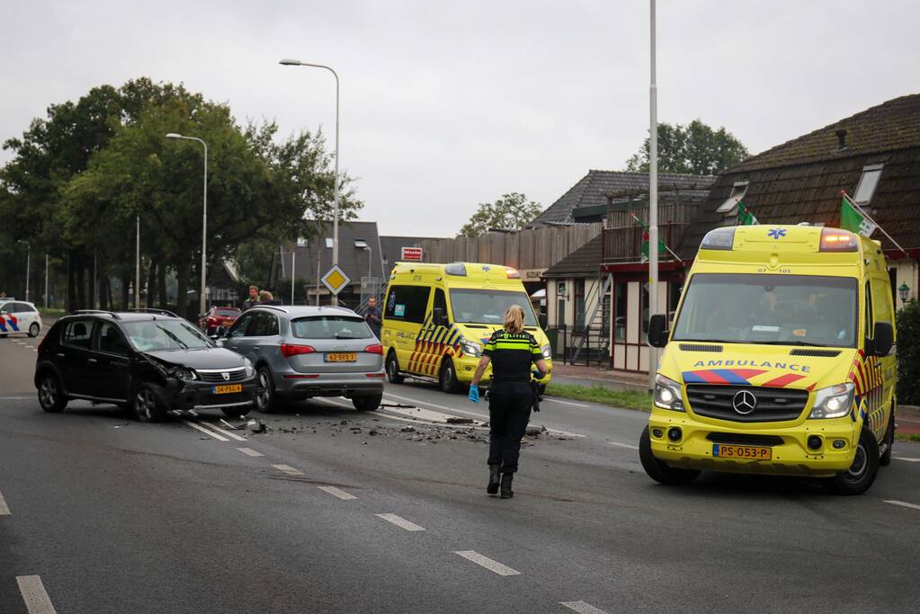 Meerdere gewonden bij aanrijding