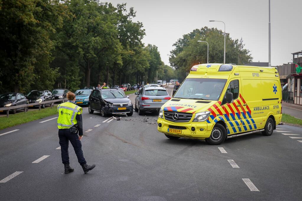 Meerdere gewonden bij aanrijding