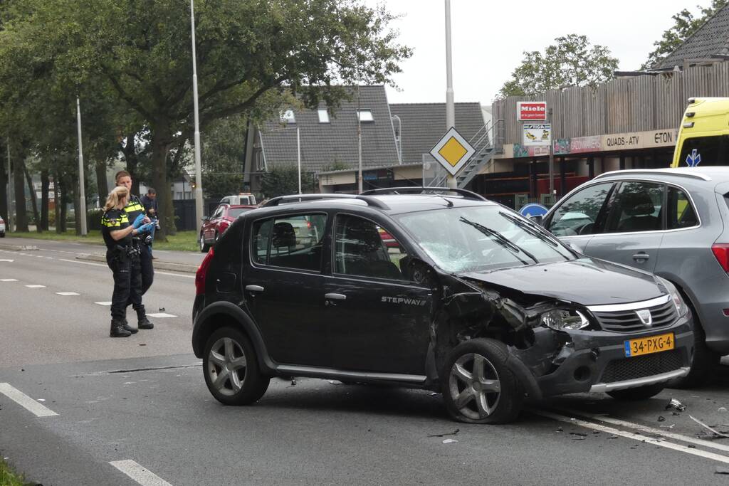 Meerdere gewonden bij aanrijding