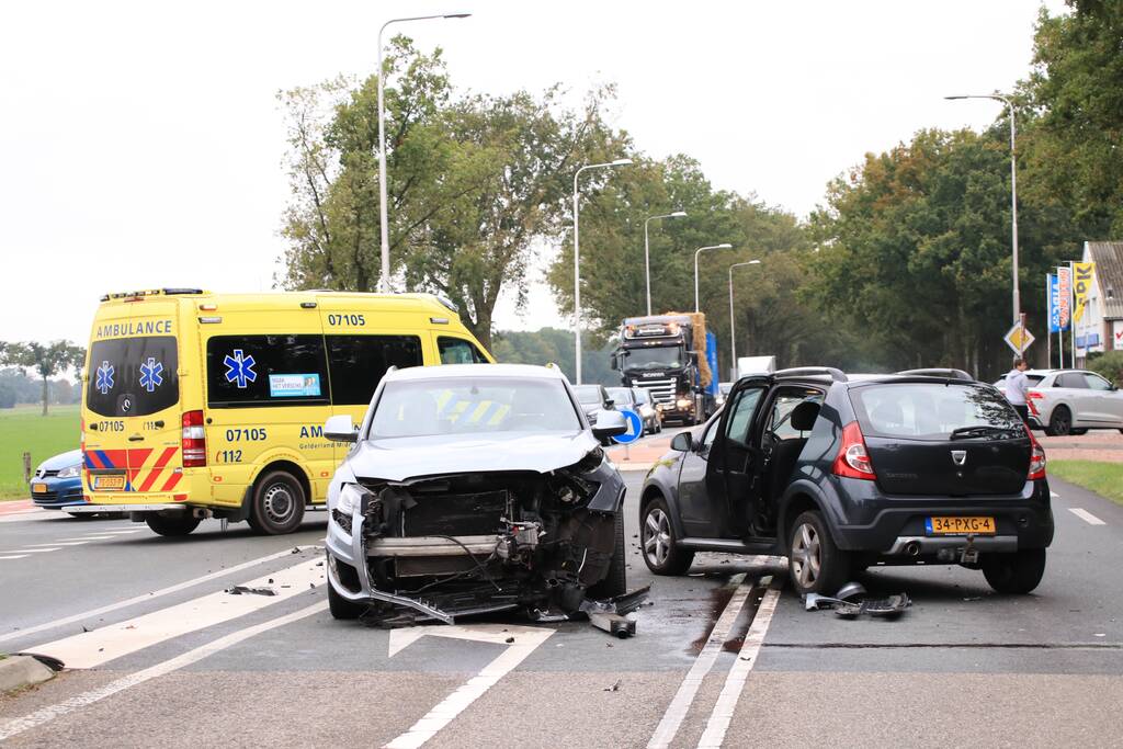 Meerdere gewonden bij aanrijding
