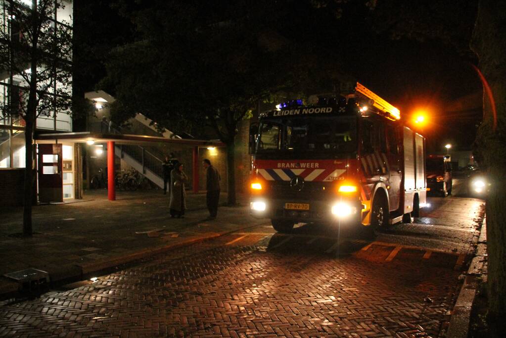 Woning kort ontruimd vanwege mogelijke gaslekkage