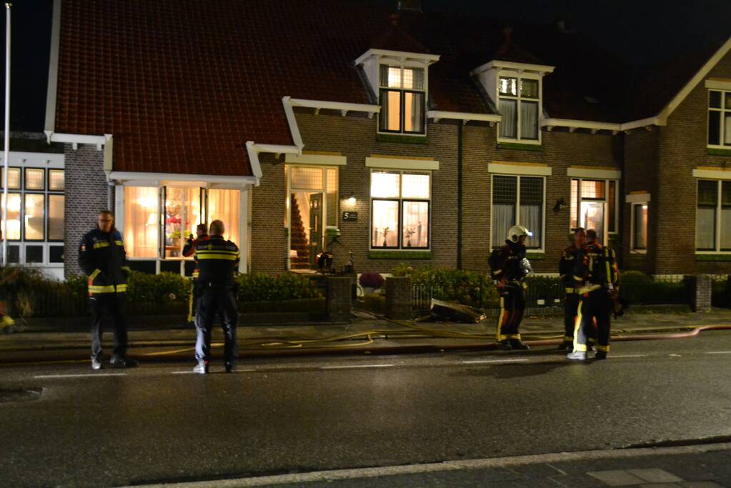 Flinke brand in woning