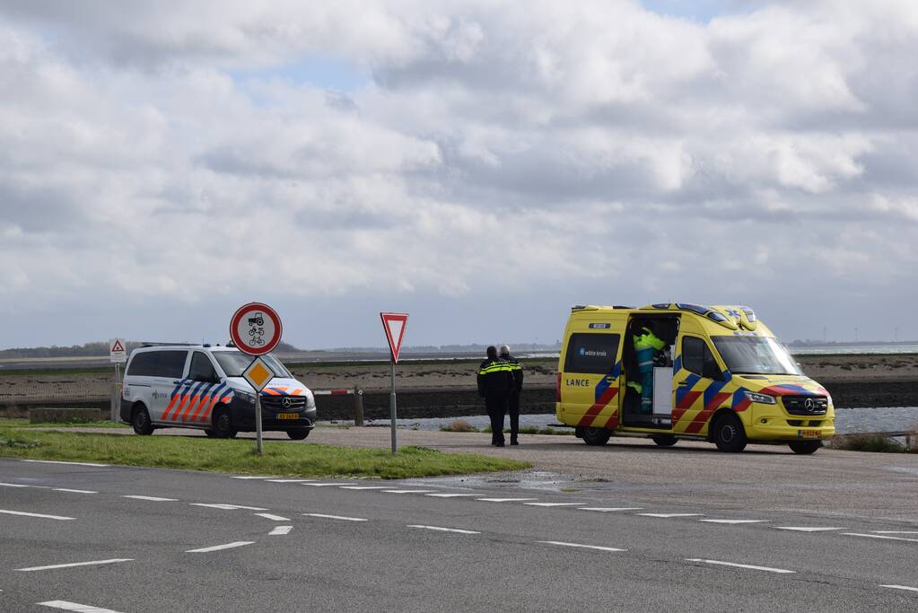 Persoon gewond bij duikongeval