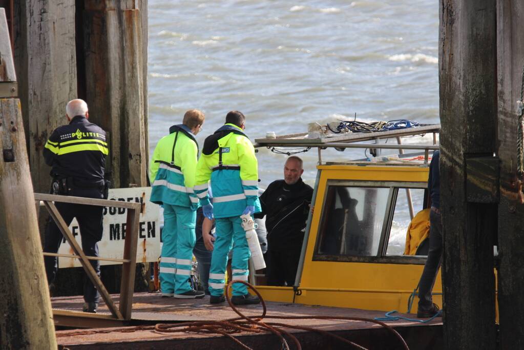 Persoon gewond bij duikongeval
