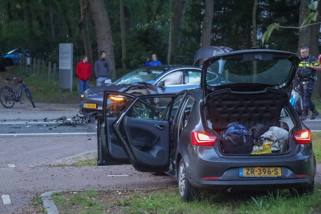 Tesla betrokken bij frontale aanrijding