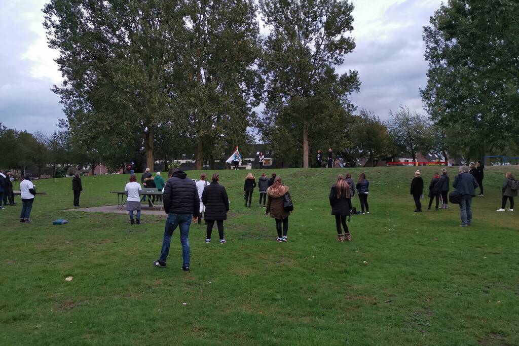 Herdenking voor om het leven gekomen 22-jarige Shelley Bosch