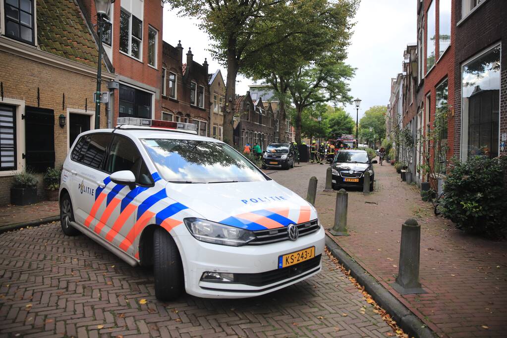 Klusser doorboort gasleiding in woning