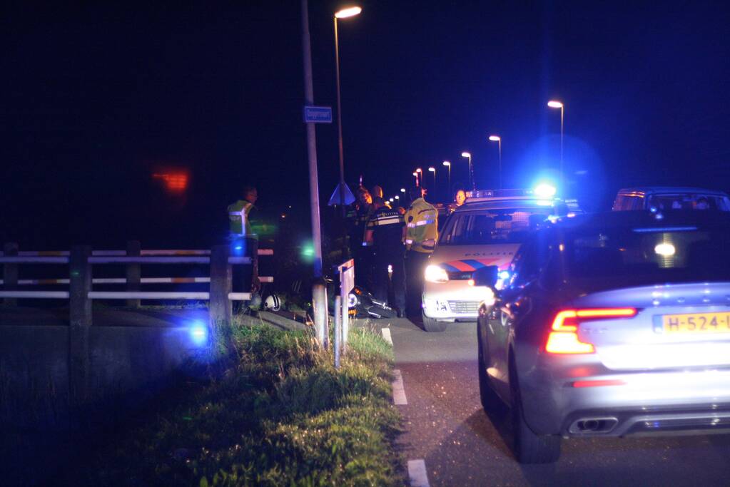 Twee personen aangehouden na achtervolging op scooter