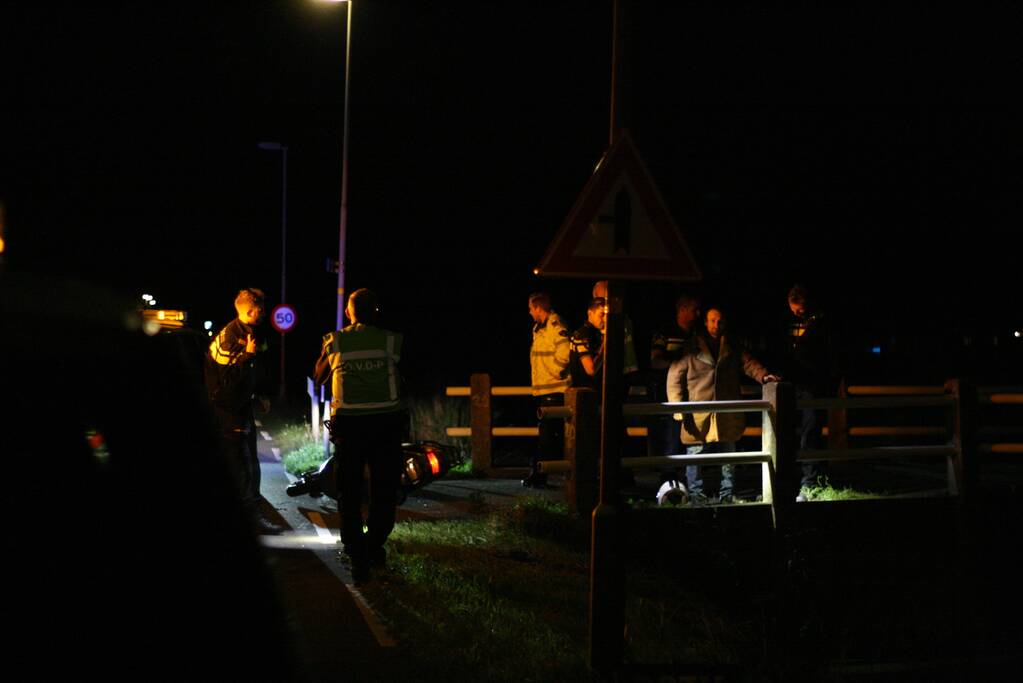 Twee personen aangehouden na achtervolging op scooter