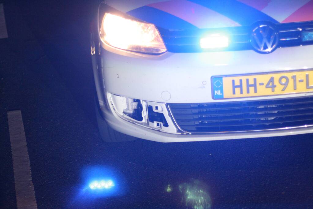 Twee personen aangehouden na achtervolging op scooter