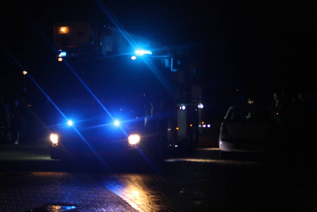 Brand door mogelijke kortsluiting in flat